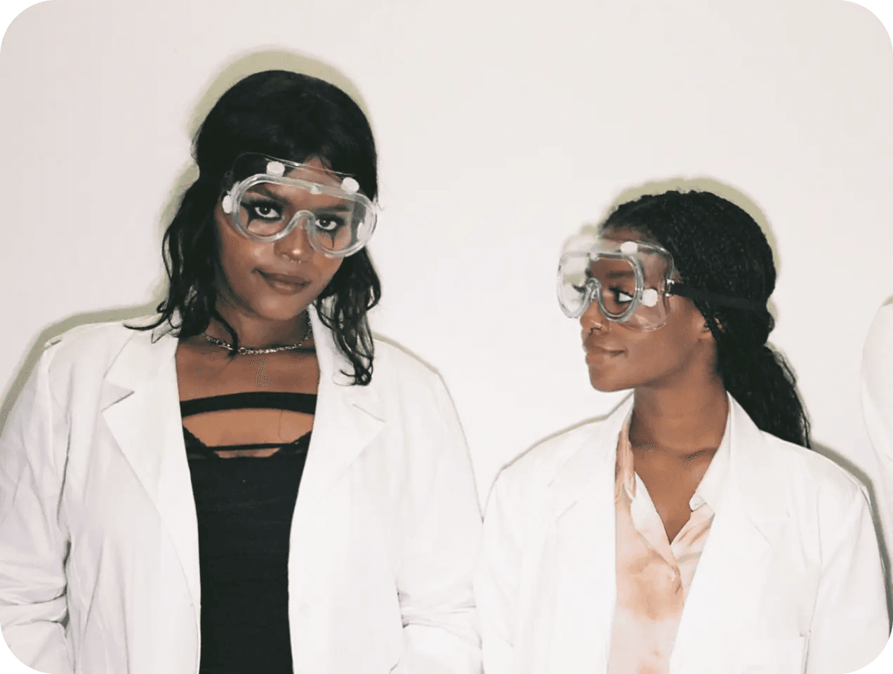 two black woman scientists